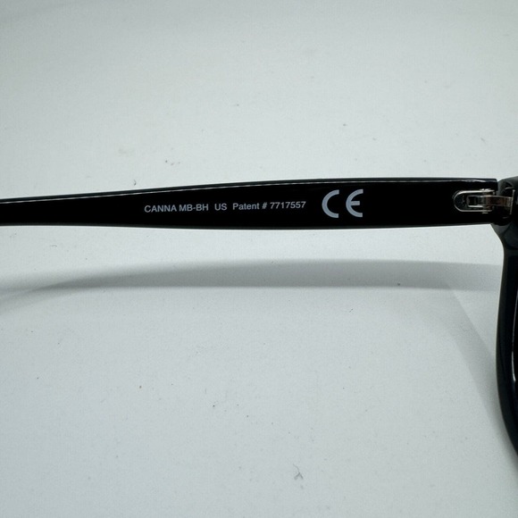 Maui Jim Sunglasses MJ 769-02 Canna Black Frames Only 54mm H10923 - Picture 5 of 7